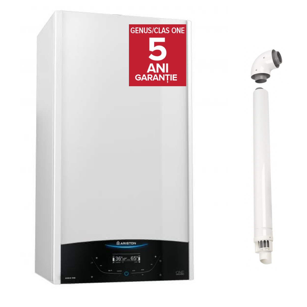 Centrala termica Ariston Genus One 24 EU 24kW, pe gaz in condensatie ...