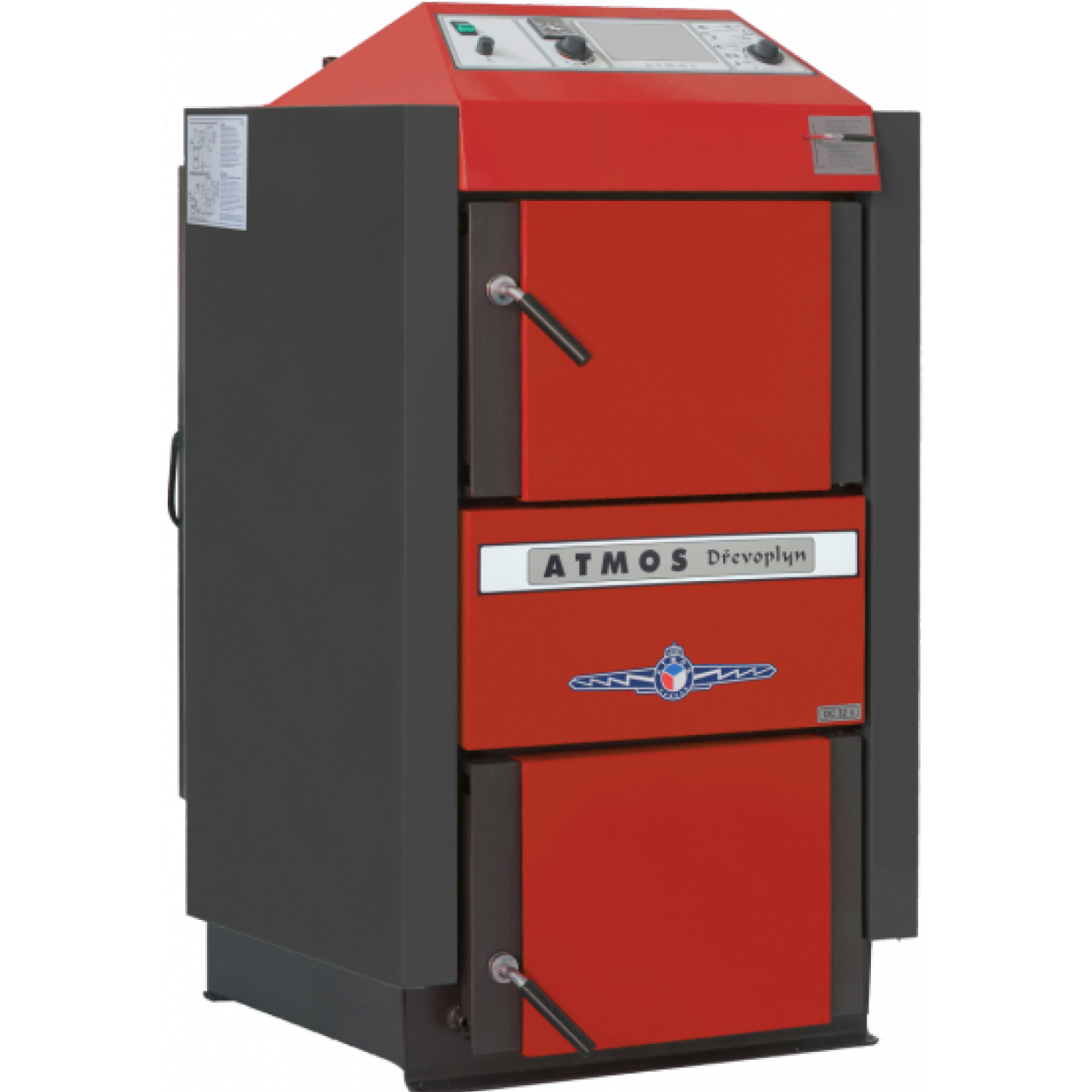 CAZAN PE COMBUSTIBIL SOLID ATMOS DC25S Cazan pe lemne cu gazeificare Atmos DC50S - 50 kW