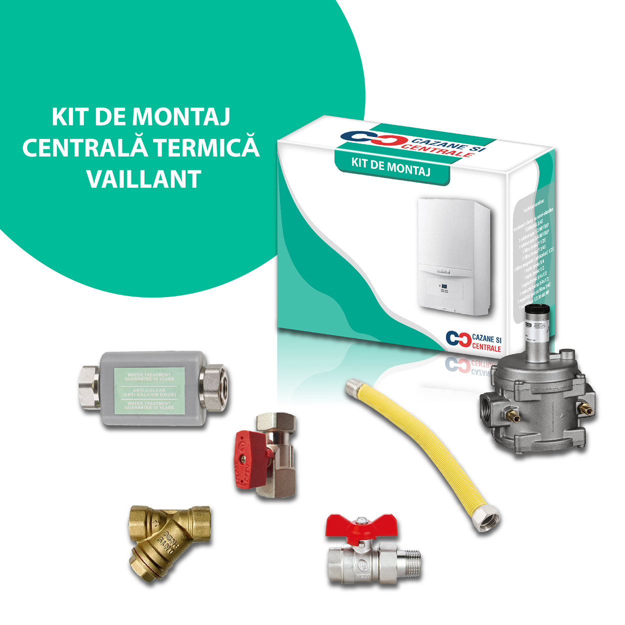 Kit montaj centrala termica Vaillant