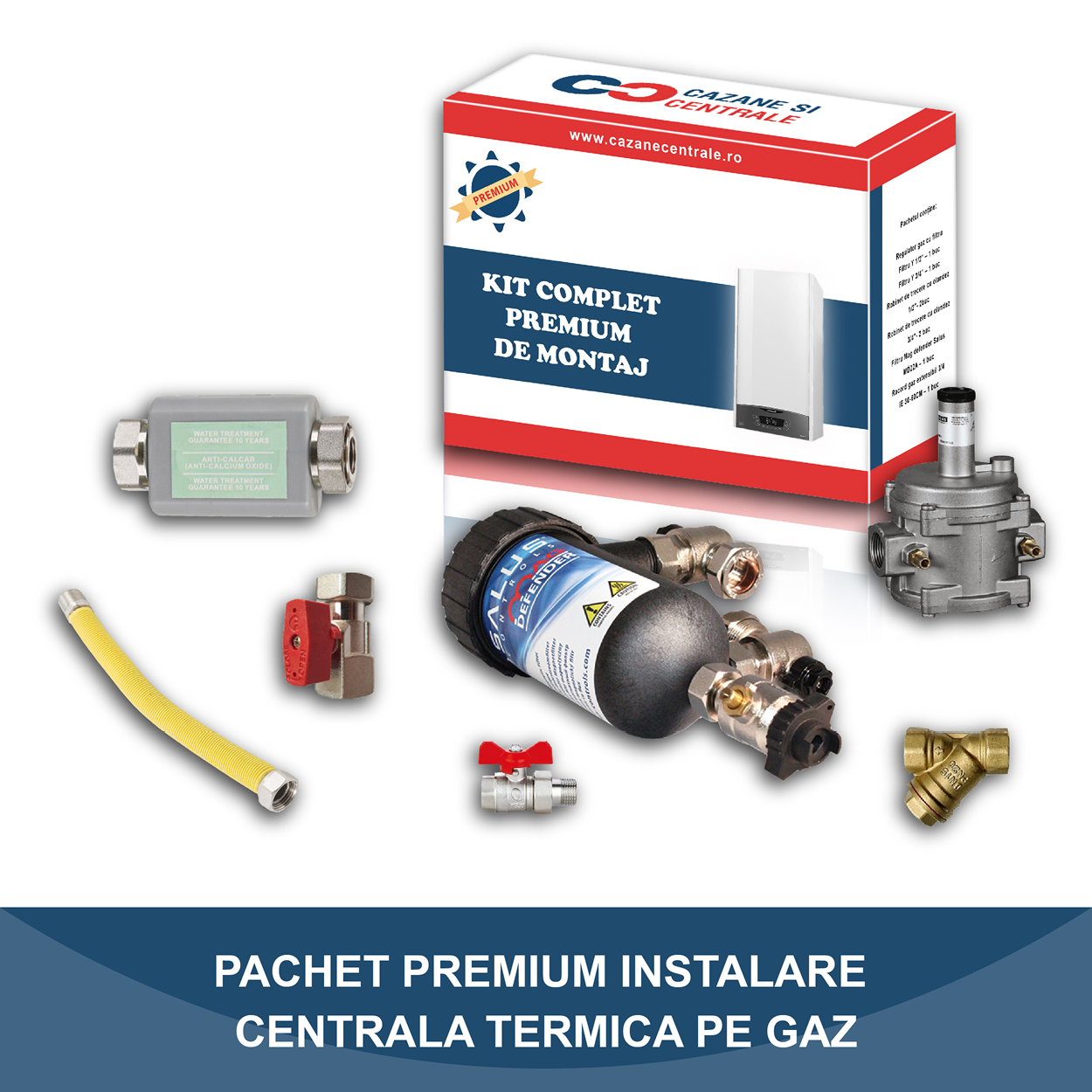 Pachet Premium Instalare Centrala Termica Pe Gaz Cazane Si Centrale Ro