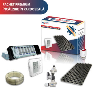 Incalzire in pardoseala Pachet Premium 120mp