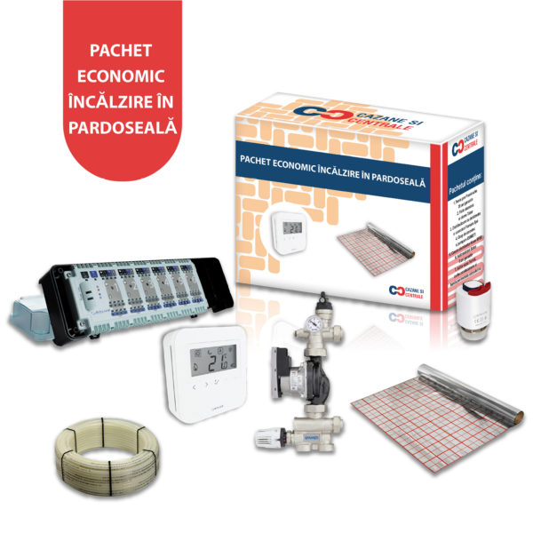 Pachet economic incalzire in pardoseala