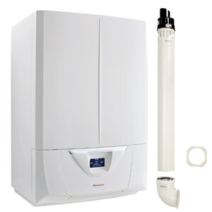 Centrala termica cu boiler Inox 60L incorporat Immergas Victrix Zeus Superior 35, 28 kW incalzire, 34 kW preparare apa calda