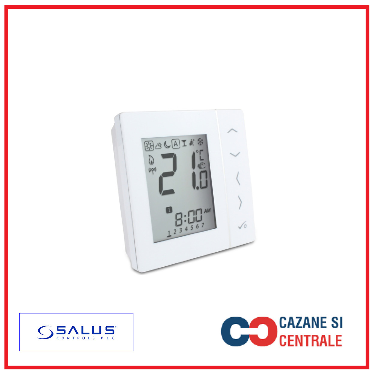 Termostat Salus VS20WRF WiFi