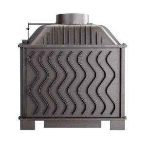 Focar pentru șemineu, Kawmet W17 Decor ECO, material fontă, putere 12,3 KW, randament 71,3%, clasa energetică A, certificat EcoDesign. Garanție 5 ani!