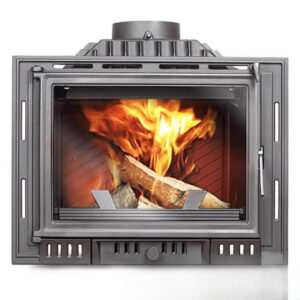 Focar pentru șemineu, Kawmet W6, material fontă, putere 10,1 KW, randament 74,6%, clasa energetică A, certificat EcoDesign. Garanție 5 ani!