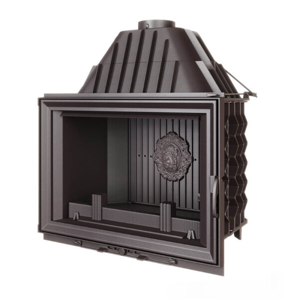 Focar pentru șemineu, Kawmet W8, material fontă, putere 17,5 KW, randament 71,6%, clasa energetică A, certificat EcoDesign. Garanție 5 ani!