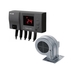 Controler centrală termică pe Lemne Salus PC 16F+BL DP 02
