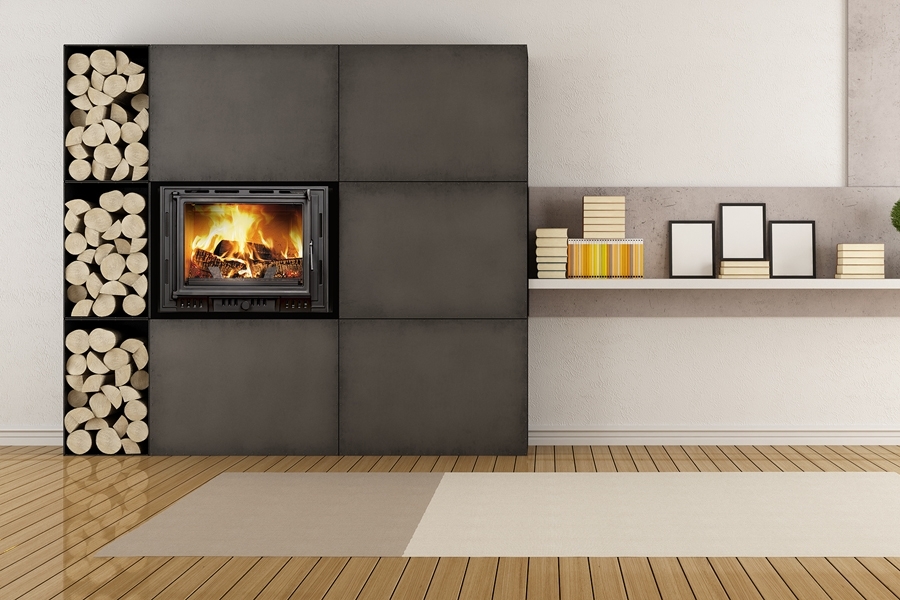 Focar pentru șemineu, Kawmet W6, material fontă, putere 10,1 KW, randament 74,6%, clasa energetică A, certificat EcoDesign. Garanție 5 ani!