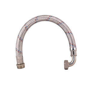 Racord flexibil hidrofor cu cot, racord 1", 60 cm