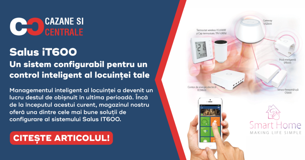 Salus IT600 - Un sistem configurabil pentru un control inteligent al locuinței tale