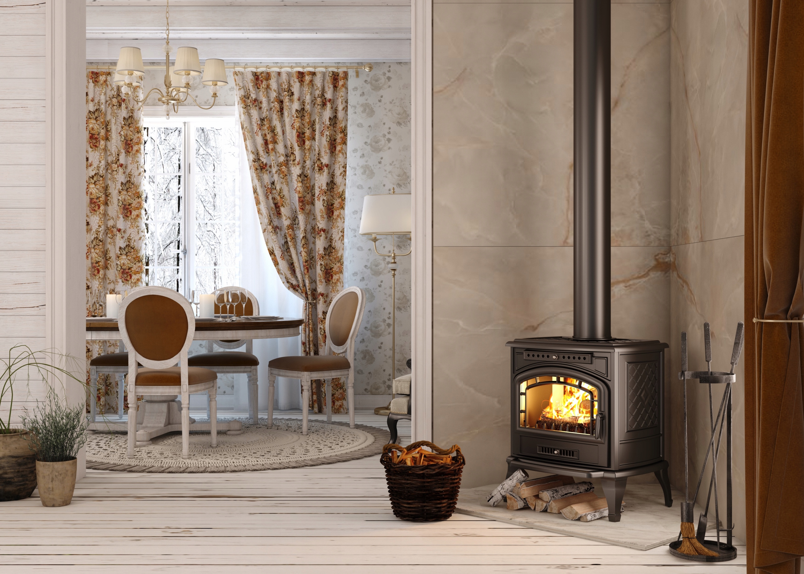 Sobă din fontă, Kawmet P7 ECO, putere 9,3 KW, randament 65,9%, clasa energetică B, certificat EcoDesign. Garanție 5 ani!
