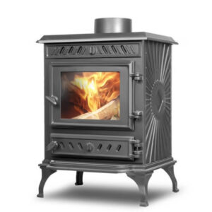 Sobă din fontă, Kawmet P3 ECO, putere 7,4 KW, randament 71,6%, clasa energetică A, certificat EcoDesign. Garanție 5 ani!
