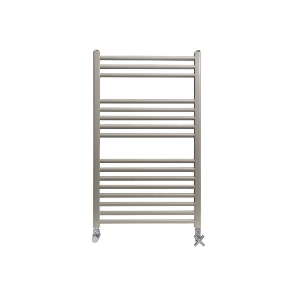 Calorifer din aluminiu pentru baie FONDITAL COOL Slilver, lucios