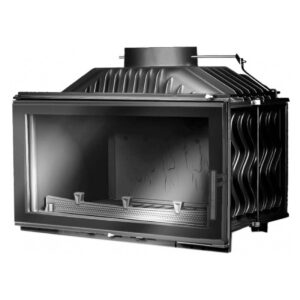 Focar pentru șemineu, Kawmet W16, material fontă, putere 9,8 KW, randament 77%, clasa energetică B, certificat EcoDesign. Garanție 5 ani!