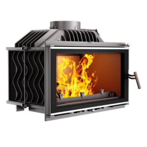 Focar pentru șemineu, Kawmet W16, material fontă, putere 9,8 KW, randament 77%, clasa energetică B, certificat EcoDesign. Garanție 5 ani!