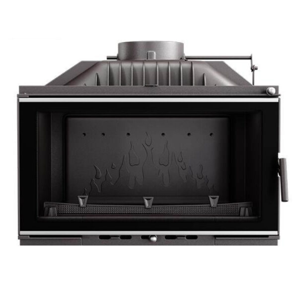 Focar pentru șemineu, Kawmet W16, material fontă, putere 9,8 KW, randament 77%, clasa energetică B, certificat EcoDesign. Garanție 5 ani!