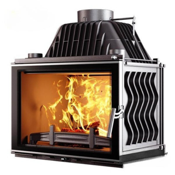 Focar pentru șemineu, Kawmet W17 Decor ECO, material fontă, putere 16,1 KW, randament 71,2%, clasa energetică A, certificat EcoDesign. Garanție 5 ani!