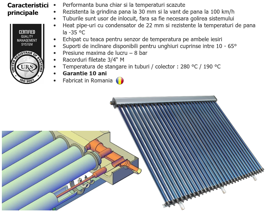 Panou solar presurizat Panosol