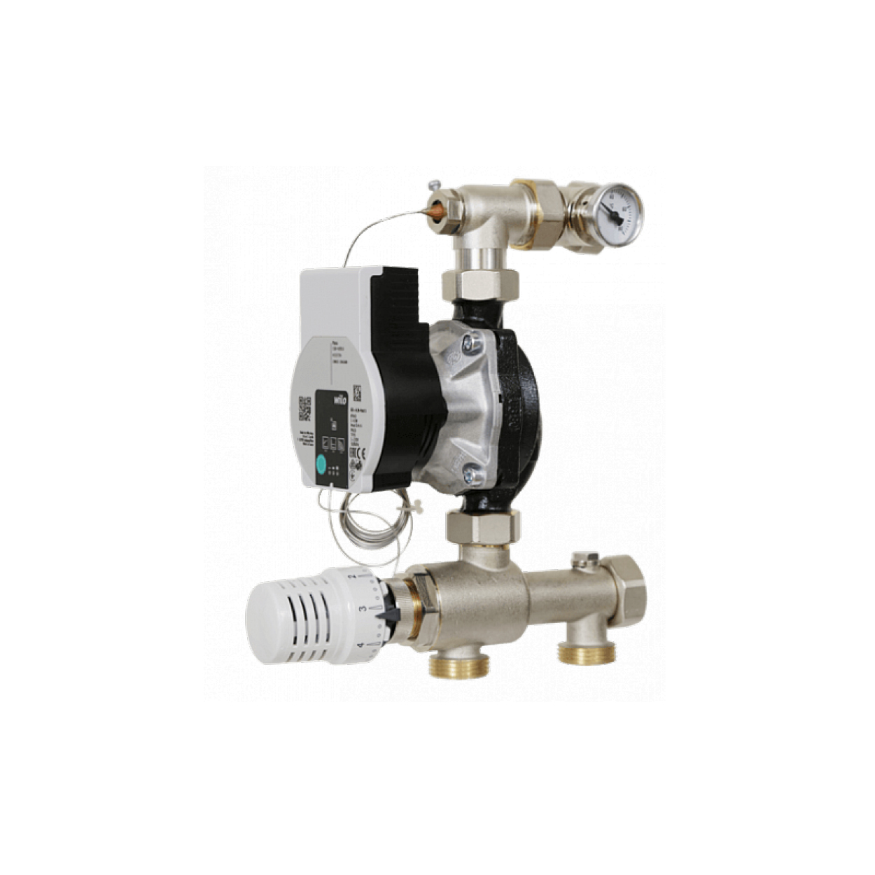 Kit de amestec pentru pardoseală, seria Isomix-F Kit de amestec pentru pardoseală, seria Isomix-F-W cu pompa Wilo Para SCU/6