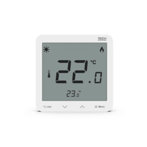EU-R-8s PLUS termostat de camera wireless cu senzor de umiditate