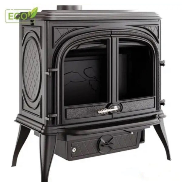 Sobă din fontă, Kawmet HELIOS S8 Premium, putere 13,9 KW, randament 77%, clasa energetică A, certificat EcoDesign. Garanție 5 ani!