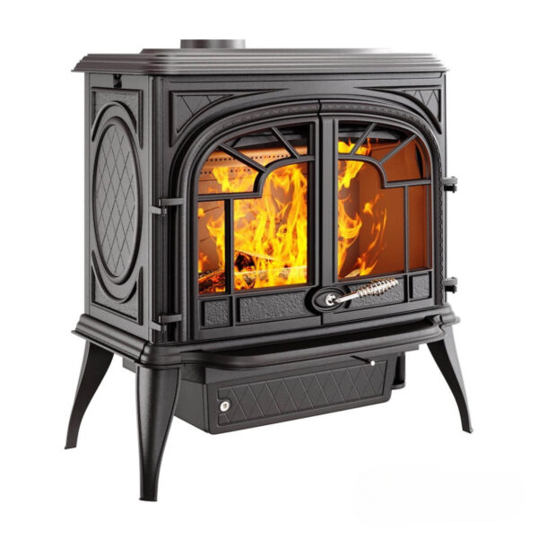 Sobă din fontă, Kawmet Premium ZEUS S9 ECO, putere 11,3 KW, randament 77%, clasa energetică A, certificat EcoDesign. Garanție 5 ani!