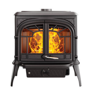 Sobă din fontă, KAWMET Premium SPARTA S10 ECO, putere 13,9 KW, randament 77%, clasa energetică A, certificat EcoDesign. Garanție 5 ani!