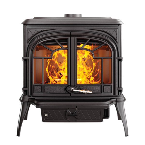 Sobă din fontă, KAWMET Premium SPARTA S10 ECO, putere 13,9 KW, randament 77%, clasa energetică A, certificat EcoDesign. Garanție 5 ani!