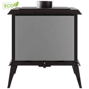 Sobă din fontă și căptușită cu vermiculită, KAWMET Premium PROMETEUS S11 ECO, putere 8,5 KW, randament 76%, clasa energetică A, certificat EcoDesign. Garanție 5 ani!