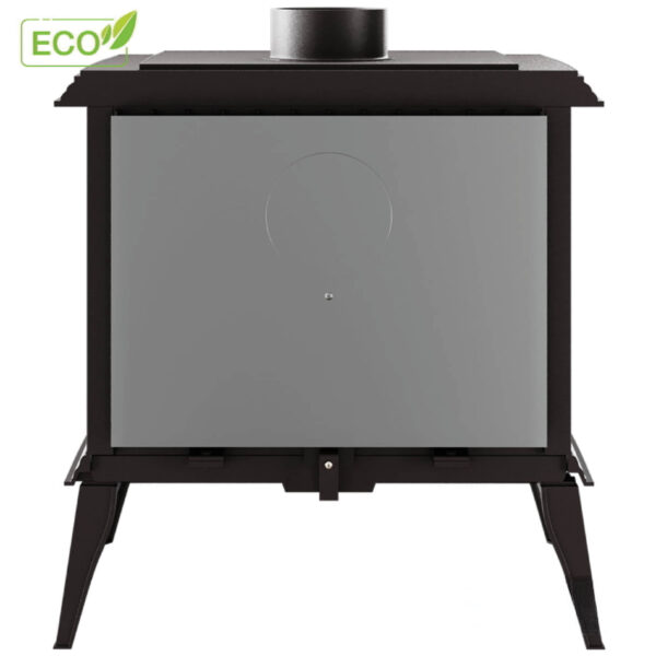 Sobă din fontă și căptușită cu vermiculită, KAWMET Premium PROMETEUS S11 ECO, putere 8,5 KW, randament 76%, clasa energetică A, certificat EcoDesign. Garanție 5 ani!