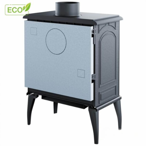 Sobă din fontă, KAWMET Premium SELENA S14 ECO, putere 6,5 KW, randament 76%, clasa energetică A, certificat EcoDesign. Garanție 5 ani!