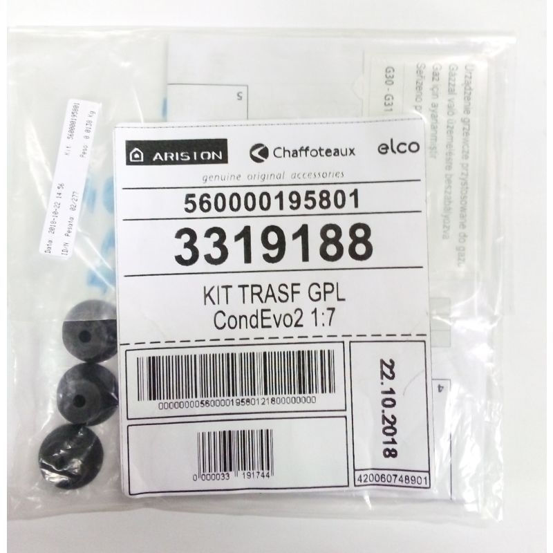 Duza GPL Centrala termica Ariston Clas One 30 kW, Cares S 30