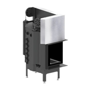 Focar pentru șemineu pe colt stânga (L), Hitze Albero AL14LG.H-D, putere 14 KW, randament 83%, clasa energetică A+, certificat EcoDesign. Garanție 5 ani!