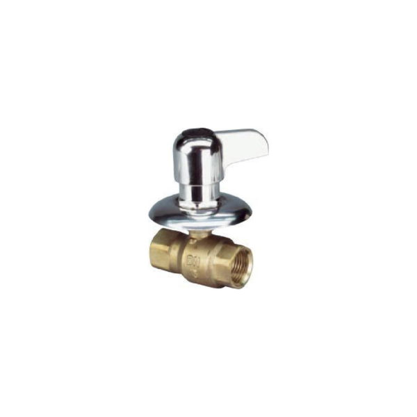 Robinet de trecere ingropat Herz, alama, 1/2"