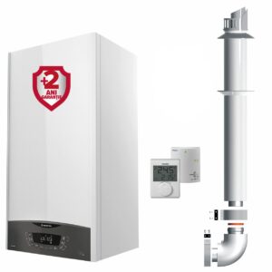 Centrala termica pe gaz in condensare, Ariston Clas One+ 24 kW, Wi-Fi, schimbator caldura inox