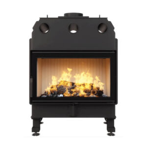 Focar pentru șemineu, SAVEN Energy 80x50 mm ECO, putere 17 KW, randament 81,2%, clasa energetică A+, certificat EcoDesign. Garanție 5 ani!