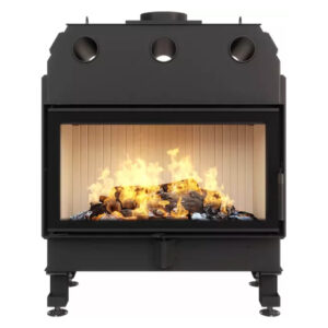 Focar pentru șemineu, SAVEN Energy 90x50 mm ECO, putere 19 KW, randament 82 %, clasa energetică A+, certificat EcoDesign. Garanție 5 ani!
