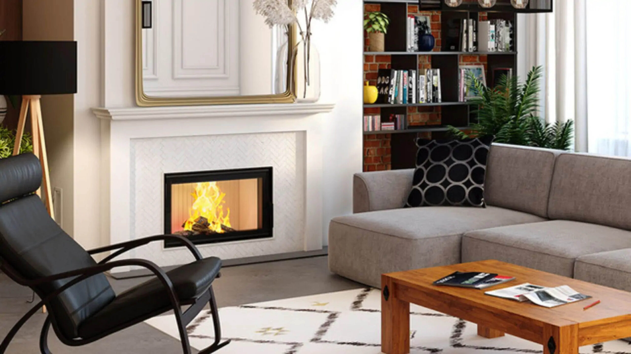 Focar pentru șemineu, SAVEN Energy 80x50 mm ECO, putere 17 KW, randament 81,2%, clasa energetică A+, certificat EcoDesign. Garanție 5 ani!