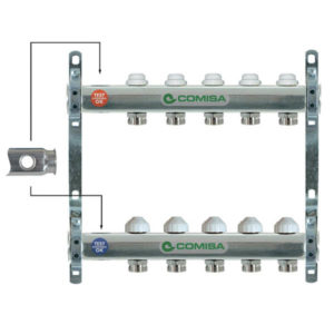 Comisa distribuitor asamblat inox