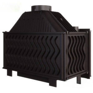 Focar pentru șemineu, Kawmet W15, material fontă, putere 13,5 KW, randament 80,4%, clasa energetică A, certificat EcoDesign. Garanție 5 ani!