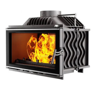 Focar pentru șemineu, Kawmet W16, material fontă, putere 13,5 KW, randament 80,4%, clasa energetică A, certificat EcoDesign. Garanție 5 ani!