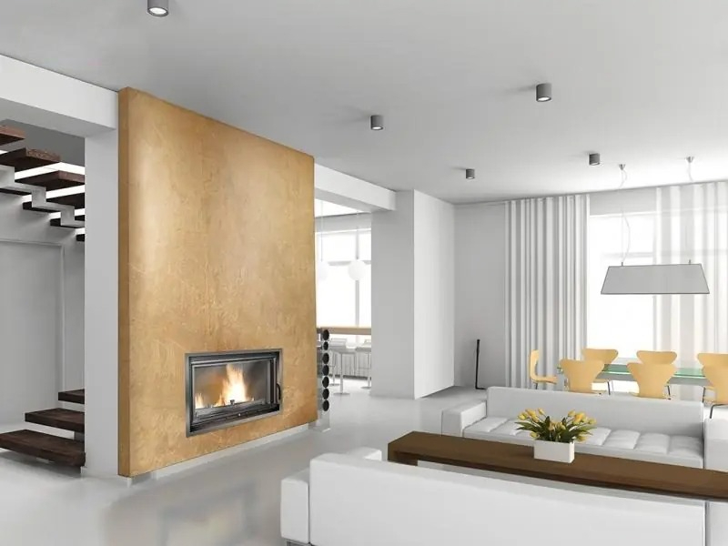 Focar pentru șemineu, Kawmet W15, material fontă, putere 13,5 KW, randament 80,4%, clasa energetică A, certificat EcoDesign. Garanție 5 ani!