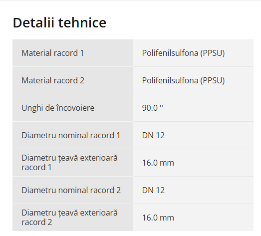 Cot Rehau Rautitan PX, 90° 16-16
