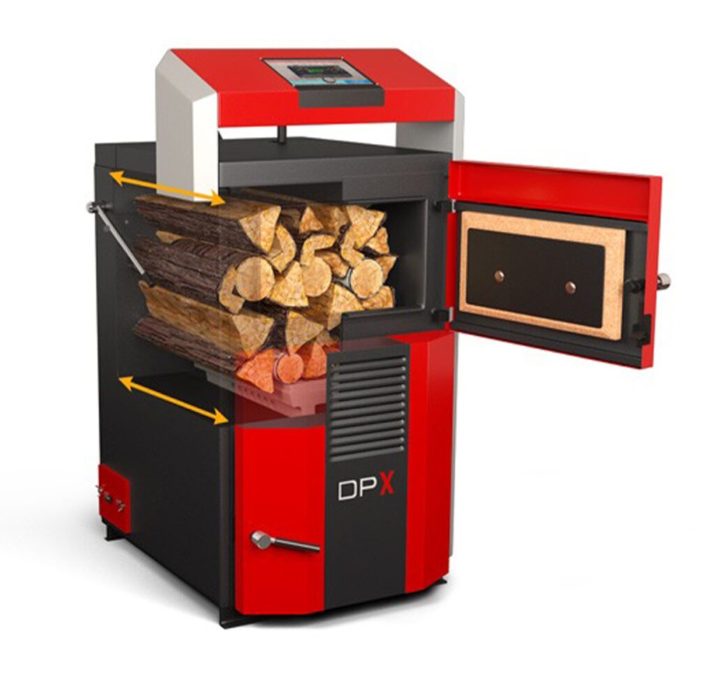 Pachet cazan pe lemne cu gazeificare Attack Profi DPX 25 kW cu boiler 120 litri si elemente siguranta Pachet cazan pe lemne cu gazeificare Attack Profi DPX 25 kW cu boiler 120 litri si elemente siguranta