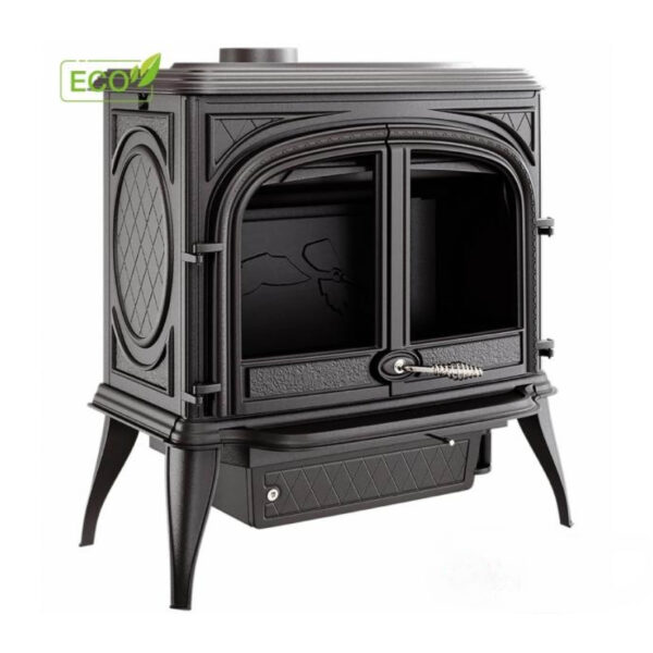 Sobă din fontă, Kawmet Premium ARES S7 ECO, putere 11,3 KW, randament 77%, clasa energetică A, certificat EcoDesign. Garanție 5 ani!