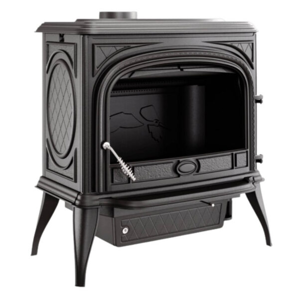 Sobă din fontă, Kawmet Premium NIKA S5 ECO, putere 11,3 KW, randament 77%, clasa energetică A, certificat EcoDesign. Garanție 5 ani!