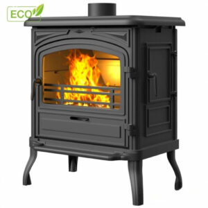 Sobă din fontă, KAWMET Premium EOS S13 ECO, putere 10 KW, randament 77%, clasa energetică A, certificat EcoDesign. Garanție 5 ani!
