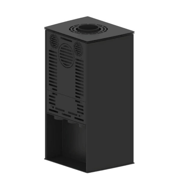 Sobă din oțel, Hitze Lupo S, putere 6,5 KW, randament 83%, clasa energetică A, certificat EcoDesign. Garanție 5 ani!