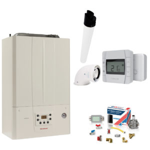 Centrala termica Immergas Victrix Tera 24/28 cu kit montaj complet si termostat Salus DT300RF